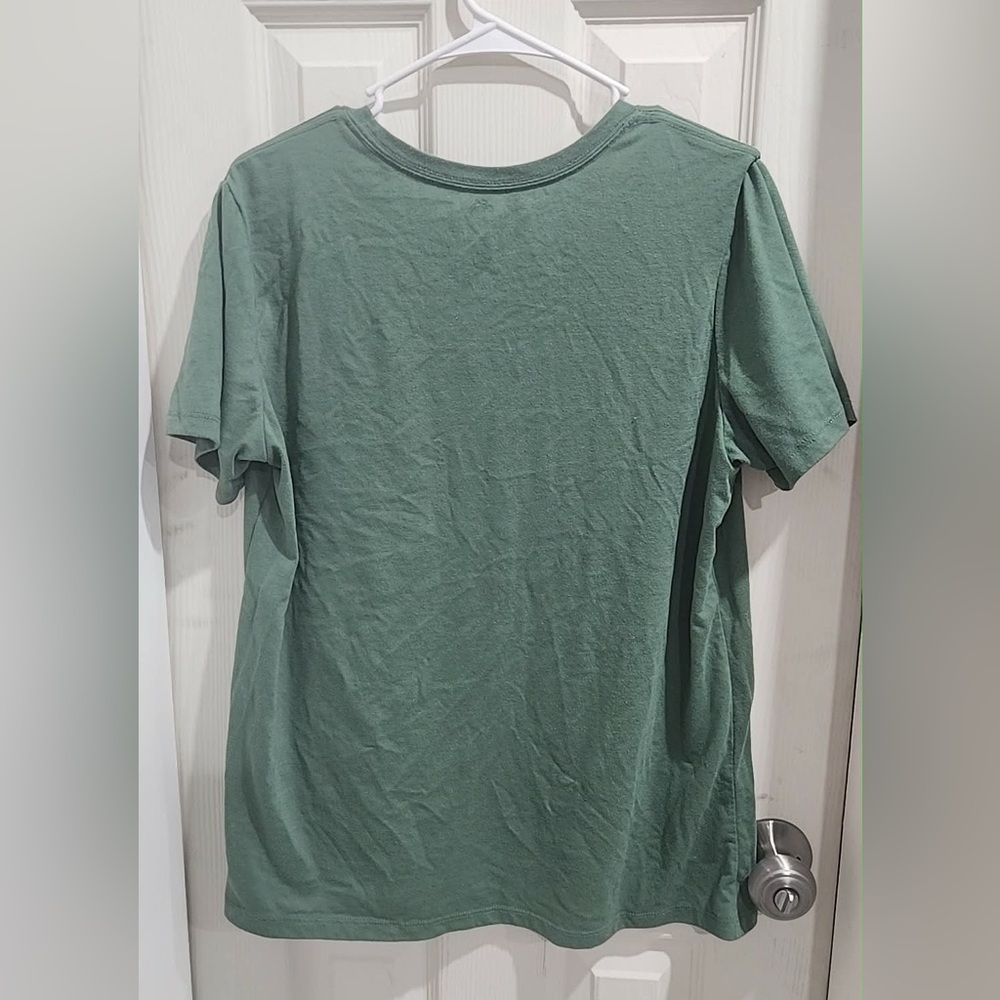 PositiviTees Women's Fall Graphic T-Shirt, Seasonal Short Sleeve Tee, Sizes-XL - Picture 3 of 4